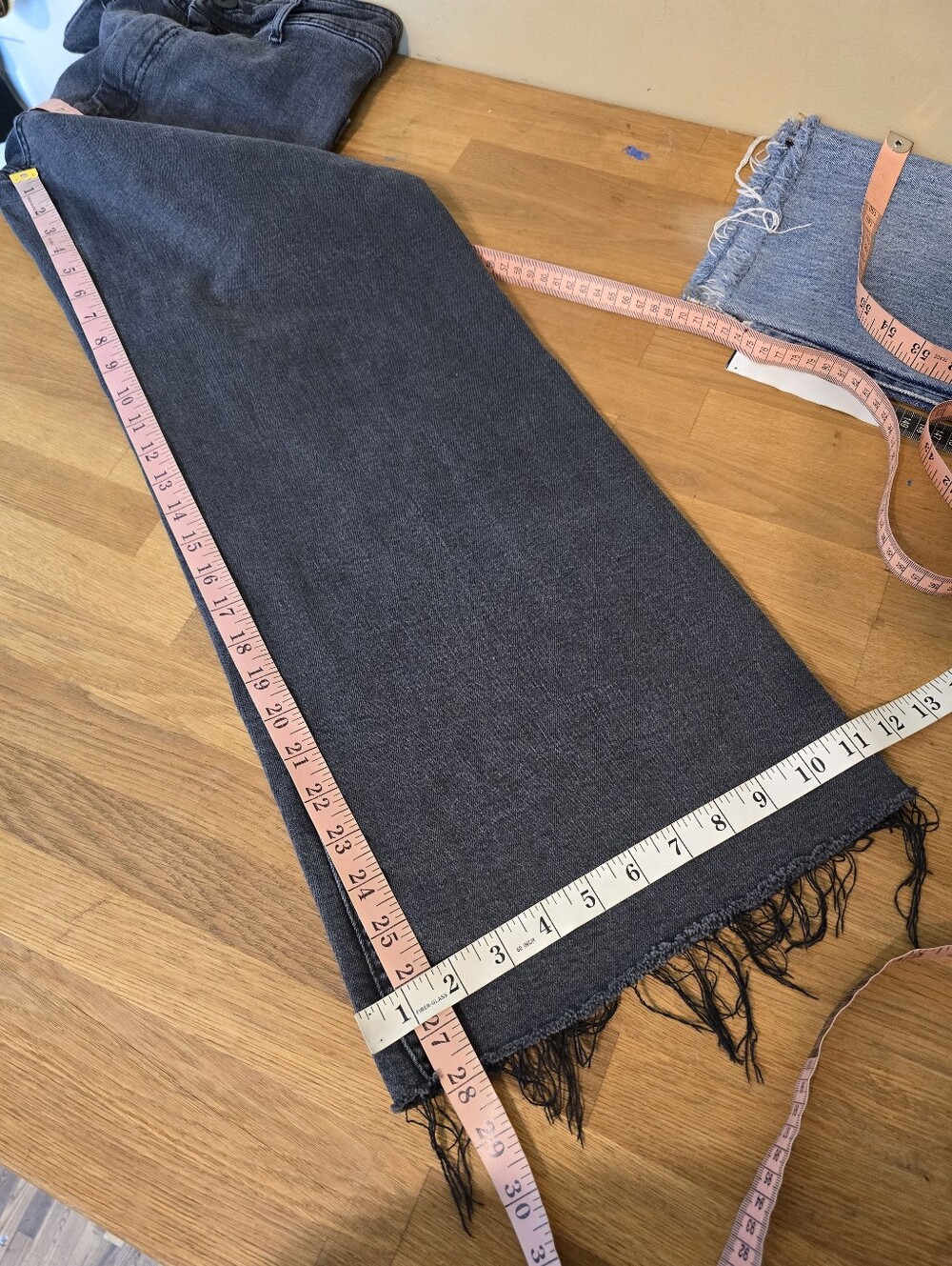 ZARA 4 The Marine Straight Washed Black Jean Neutral Minimalist 4 - Picture 11 of 12